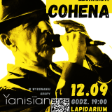 Koncert zespołu YANISTAN pt. „Najpiękniejsze pieśni Leonarda Cohena”
