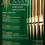 XXXVI edycja Sandomierskich Wieczorów Organowych - cztery koncerty, wstęp wolny.