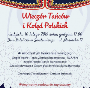 Wieczór tańców i kolęd polskich