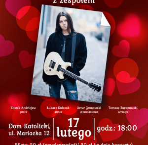 Koncert walentynkowy: Gabriel Fleszar z zespołem