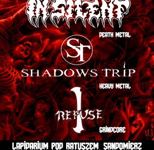 Koncert zespołów In Silent & Shadows Trip & I refuse