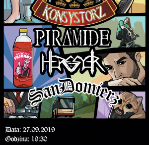 Koncert zespołu Konsystorz, Heresyer i Piramide