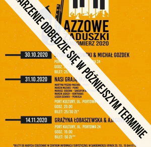 "Zaduszki Jazzowe 2020" - Zmiana terminu