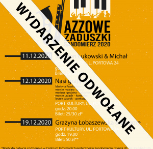 Zaduszki Jazzowe 2020 - wydarzenie odwołane