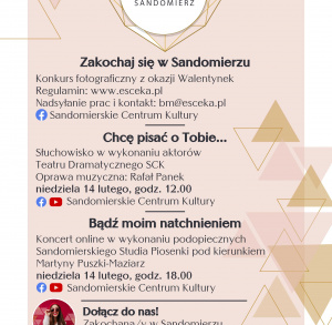 Walentynki 2021 w Sandomierzu