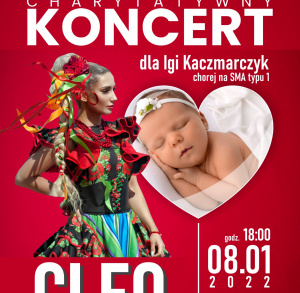 Charytatywny koncert CLEO dla Igi Kaczmarczyk