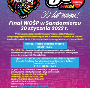 30. Finał WOŚP w Sandomierzu