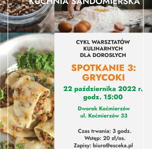 Warsztaty kulinarne "Grycoki"