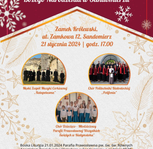 X Koncert Kolęd i Prawosławnych Hymnów Bożego Narodzenia w Sandomierzu