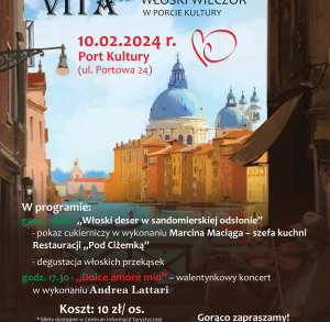 "La dolce vita" - włoski wieczór w Porcie Kultury
