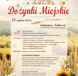 Miejskie Dożynki w Sandomierzu