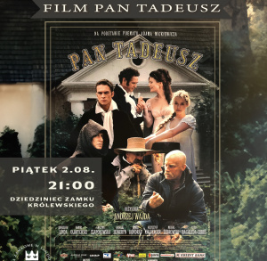 Plenerowa projekcja filmu „Pan Tadeusz”