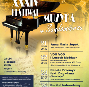 XXXIV Festiwal „Muzyka w Sandomierzu”