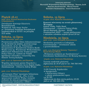 XVI Dookoła Wody Festiwal