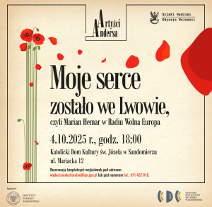 MOJE SERCE ZOSTAŁO WE LWOWIE, czyli MARIAN HEMAR W RADIU WOLNA EUROPA