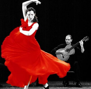 Koncert muzyki flamenco w Hotelu Sarmata
