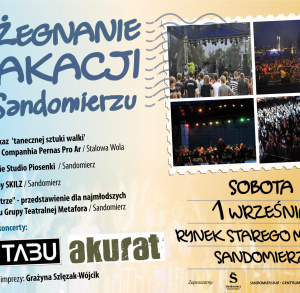 Pożegnanie wakacji w Sandomierzu