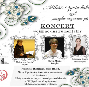 "Miłość i życie kobiety" - koncert walentynkowy