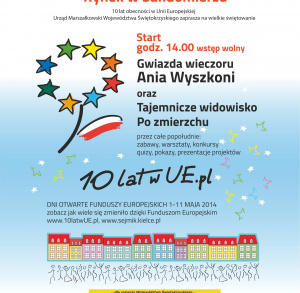 10 lat obecności w Unii Europejskiej