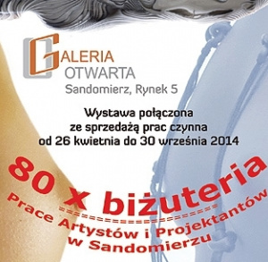 Wernisaż wystawy "80 x biżuteria"