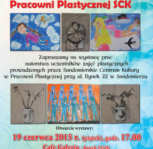 Wystawa prac Pracowni Plastycznej Sandomierskiego Centrum Kultury