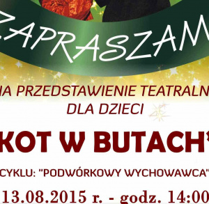 Przedstawienie teatralne "Kot w butach"