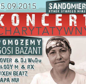 Koncert charytatywny "Pomożemy Gosi Bażant"