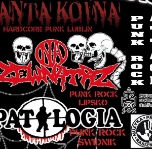 Koncert zespołów Panta Koina, Na Zewnątrz oraz Patologia