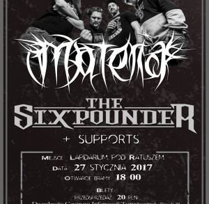 Koncert Materia i The Sixpounder