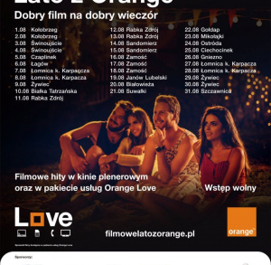 Filmowe Lato z Orange i Multikinem / 3.09.-SEANS ODWOŁANY
