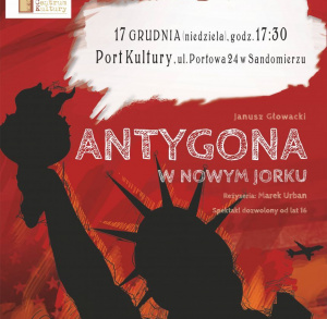 Spektakl pt. „Antygona w Nowym Jorku”