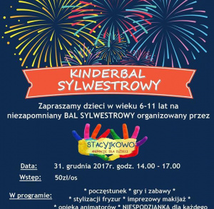 Kinderbal sylwestrowy ze Stacyjkowo Animacje!