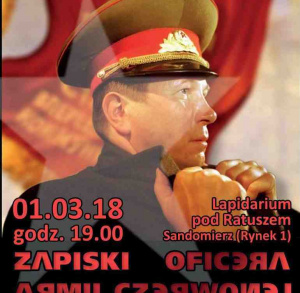 Spektakl teatralny pt. „Zapiski oficera Armii Czerwonej”