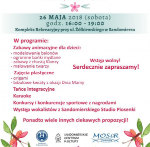 Piknik animacyjno – rekreacyjny z okazji Dnia Matki