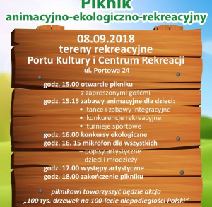 Piknik animacyjno-ekologiczno-rekreacyjny