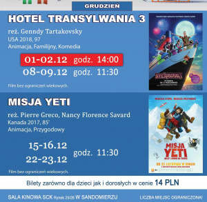 Kino Starówka zaprasza na "Poranki Młodego Widza".