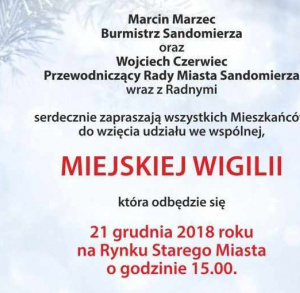 Miejska Wigilia 2018