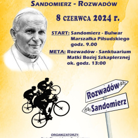 XV Sandomierski Rajd Rowerowy - Rowerem z Ojcem Mateuszem