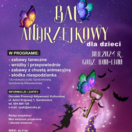 Bal Andrzejkowy dla dzieci