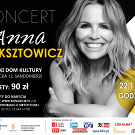 Koncert Anny Jurksztowicz - 22.11.2025 - Dom Katolicki w Sandomierzu