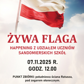 Happening „Żywa Flaga 2025”