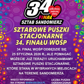 Sztabowe Puszki Stacjonarne 2026 / 34. Finał WOŚP