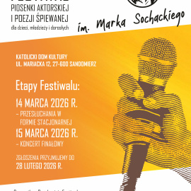 I Ogólnopolski Festiwal Piosenki Aktorskiej i Poezji Śpiewanej im. Marka Sochackiego