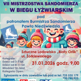 VII Mistrzostwa Sandomierza w Biegu Łyżwiarskim