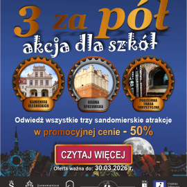 Specjalna promocja dla szkół "3 ZA PÓŁ - AKCJA DLA SZKÓŁ"