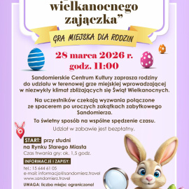Rodzinna gra miejska: "W poszukiwaniu wielkanocnego zajączka"