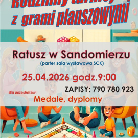 Rodzinny Turniej gier planszowych