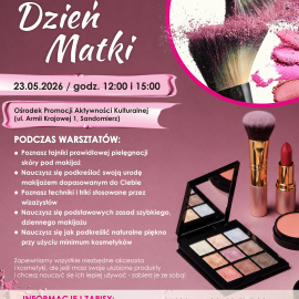 Warsztaty makijażowe na Dzień Matki