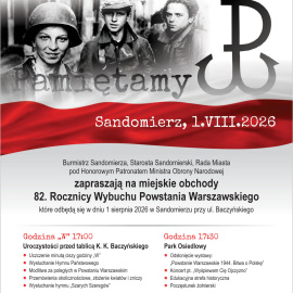 82. Rocznica Wybuchu Powstania Warszawskiego