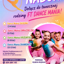 Dance Mania ogłasza nabór na nowy sezon